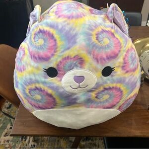 Squishmallows 20" Jonessa the Bear Tie-Dyed Stuffed Animal